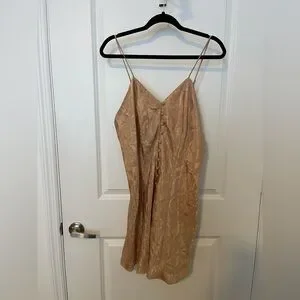 Adonna Gold Robe Adonna | Intimates & Sleepwear | Vintage Adonna Lingerie Slip Robe Set ...